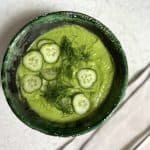 Chilled Cucumber & Avocado Soup