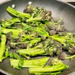 Sautéed Purple Sprouting Broccoli
