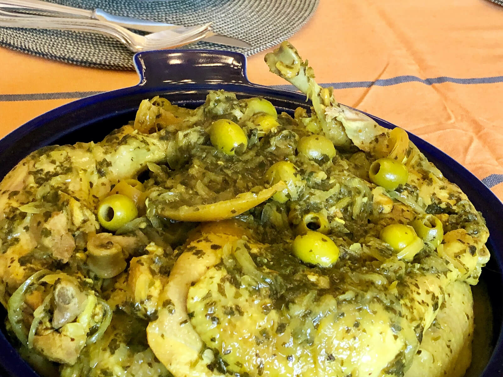 Chicken Tagine With Preserved Lemons