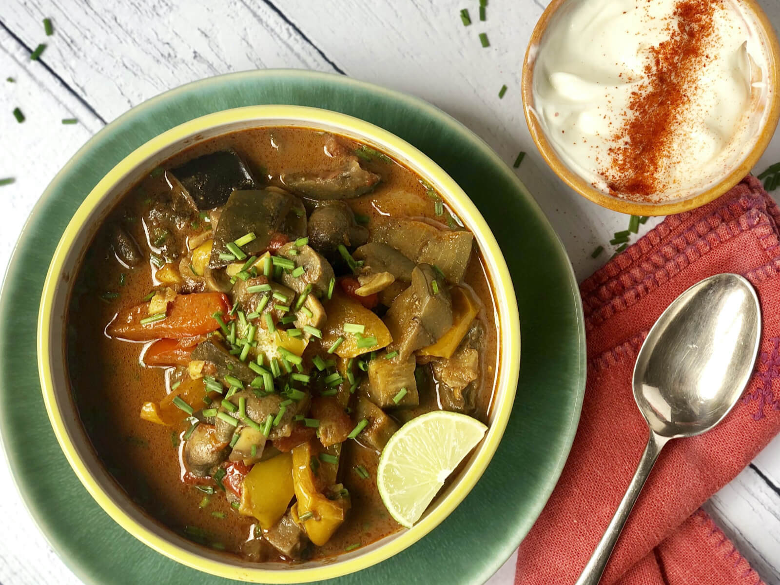 Slow Cooker Indian Vegetable Curry - Eat Burn Sleep