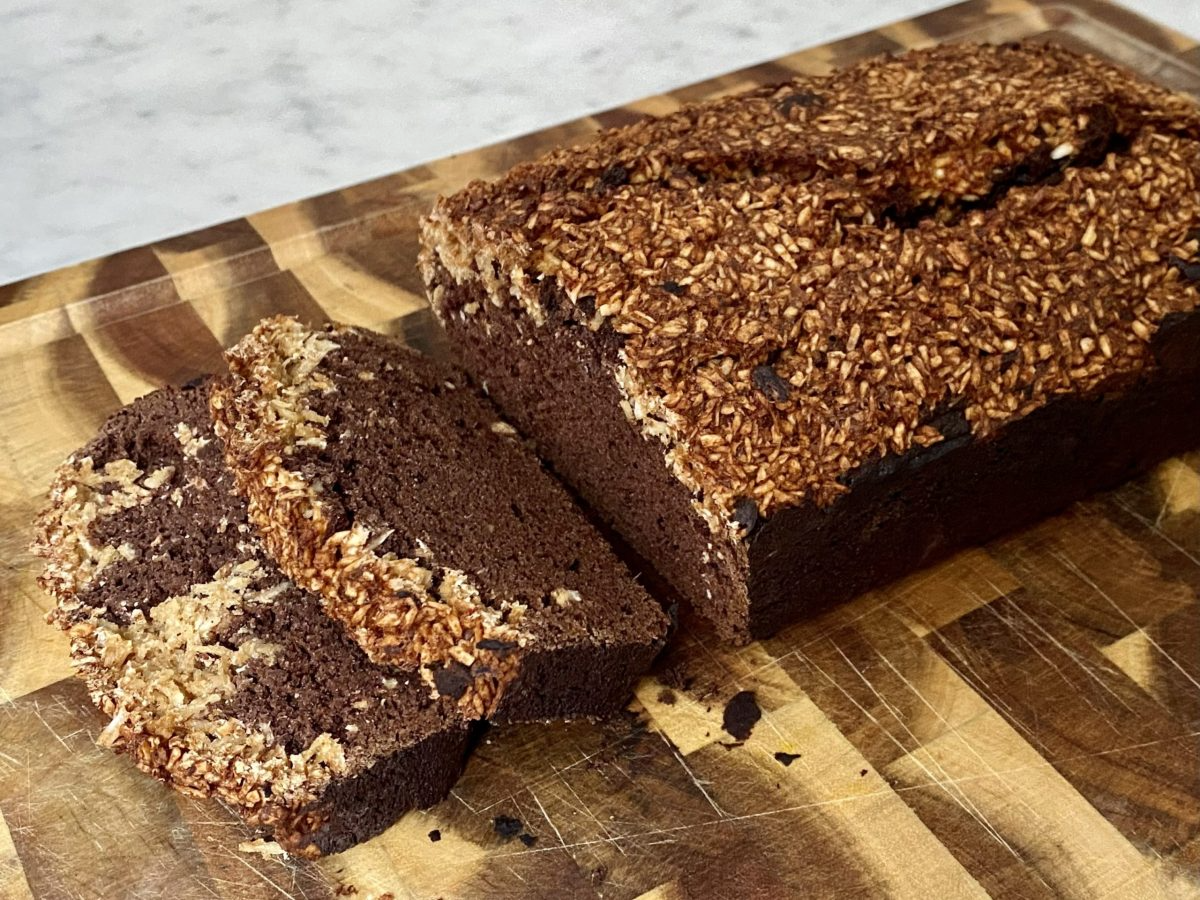 Coconut and Cacao Loaf