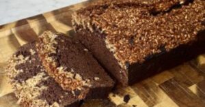 Coconut & Cacao Loaf: A Gentle, Low-Acid Cake