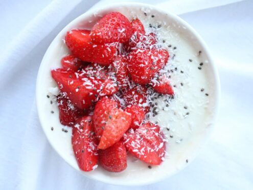 Coconut and Collagen Chia Pudding