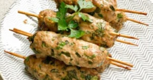 Easy Turkey & Beef Skewers Recipe