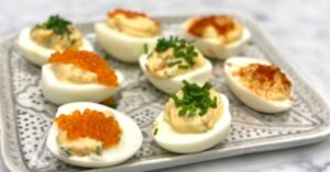 Healthy Homemade Deviled Eggs