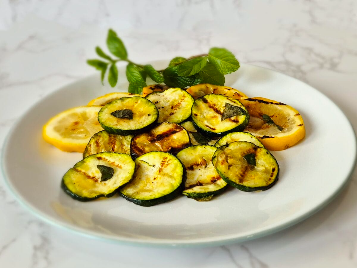 Italian Sautéed Zucchini with Lemon and Mint