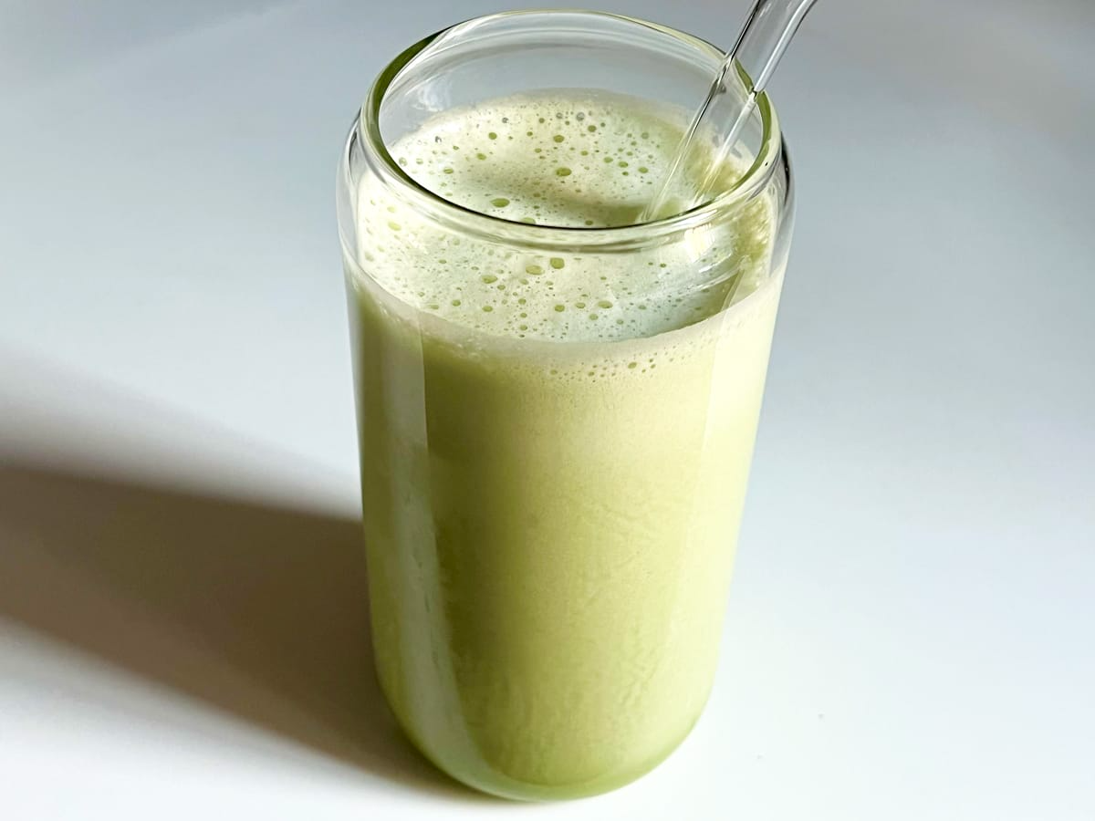 Collagen Matcha Ice Latte