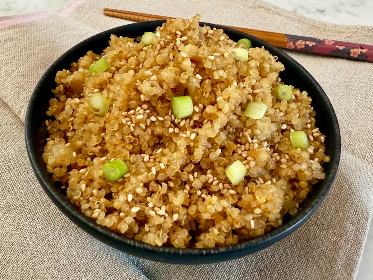Asian Quinoa Stir Fry