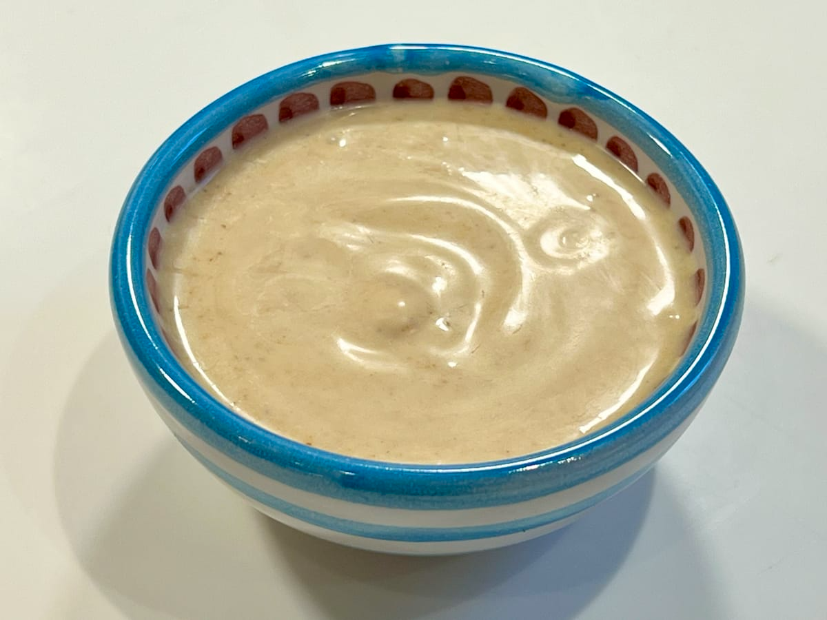 Curry and Yogurt Dressing