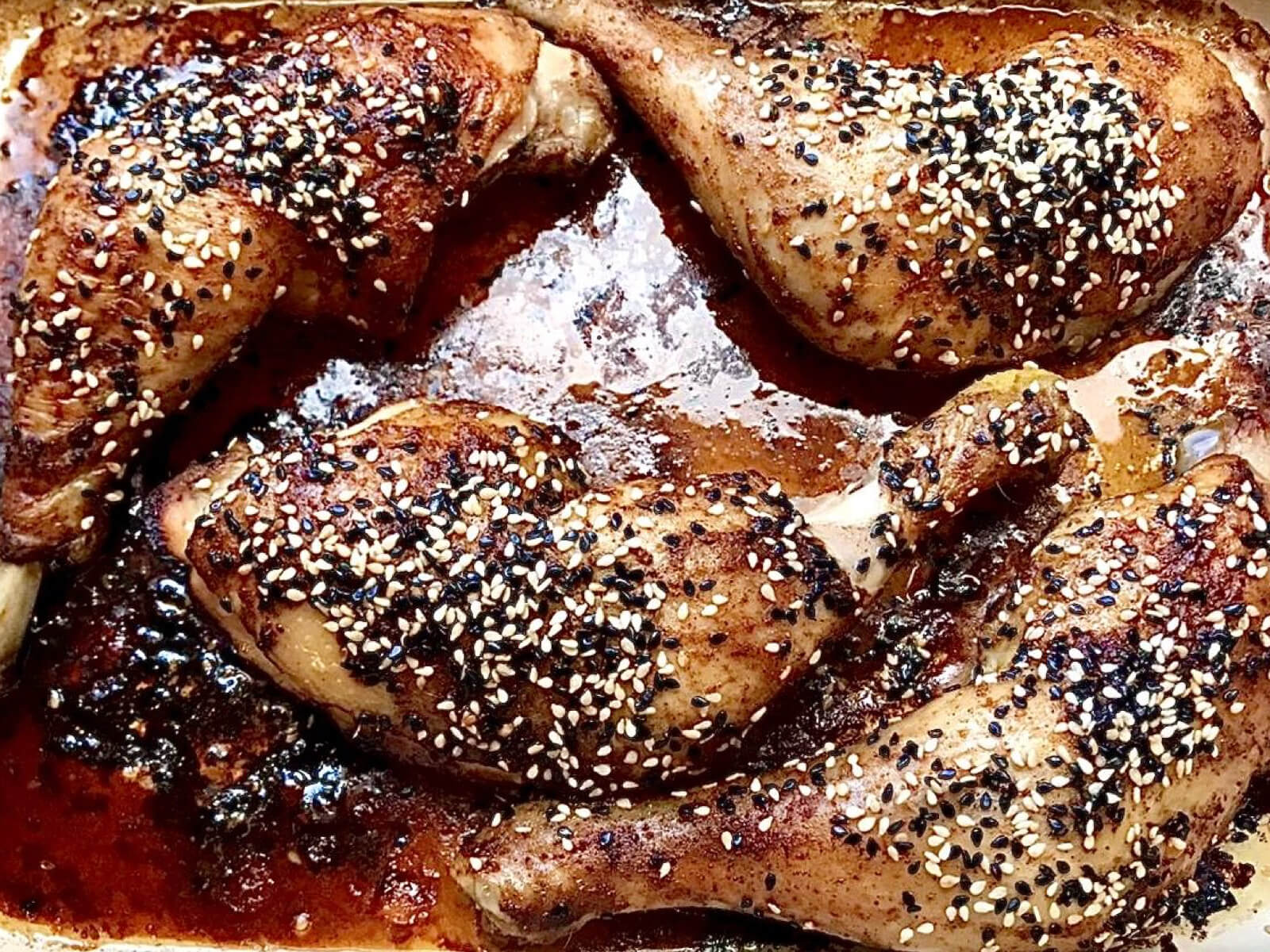 Asian Style Roast Chicken Legs