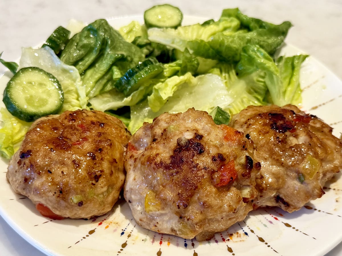 Asian Chicken Patties