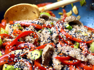Asparagus and Beef Asian Stir-Fry