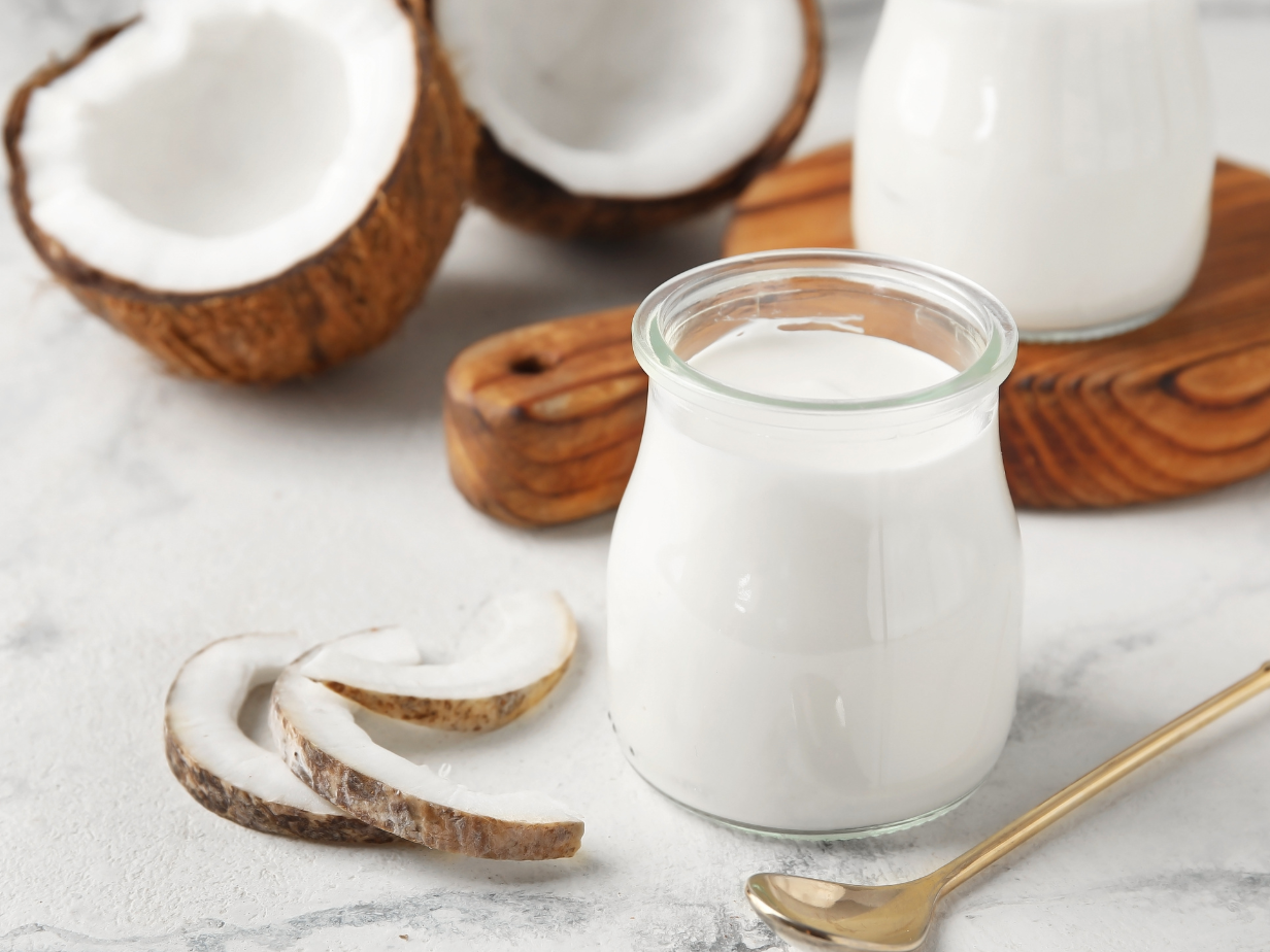 2-ingredient Coconut Yogurt
