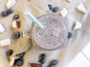 Coconut and Fruit Protein Shake