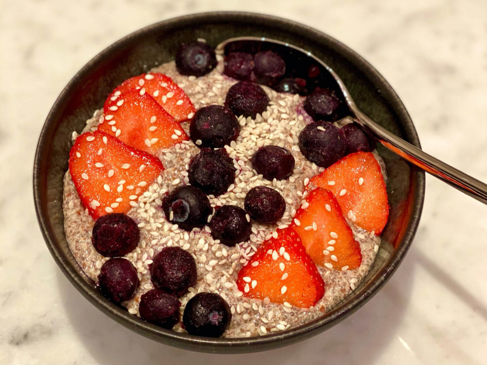 Flax & Chia Warm Porridge