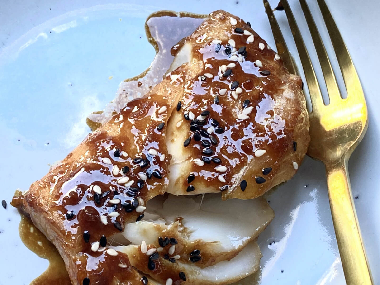 Halibut Teriyaki