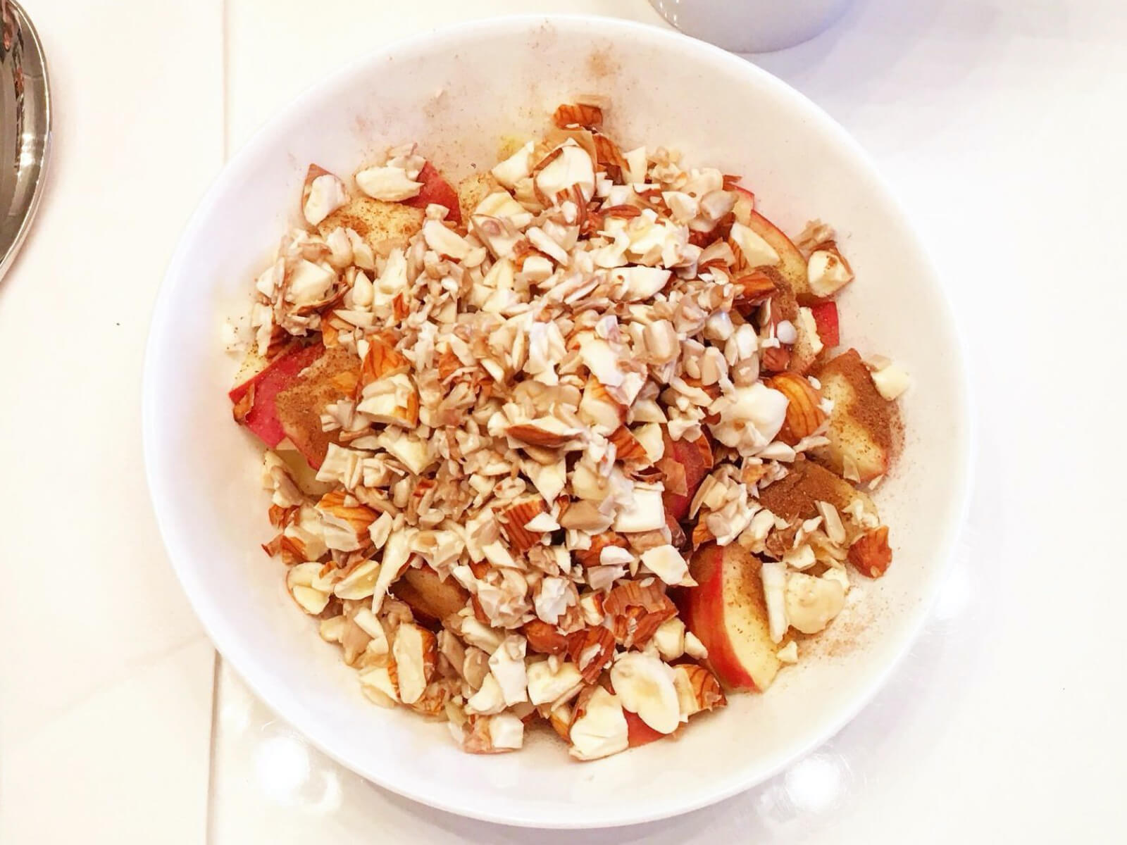 Healthy Breakfast Nut Crumble