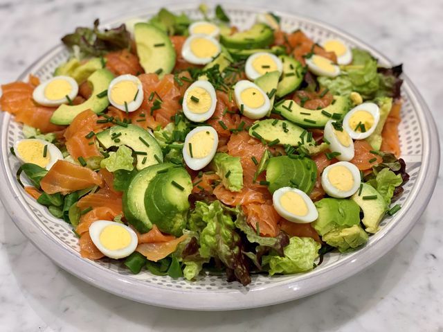 Smoked Salmon Salad