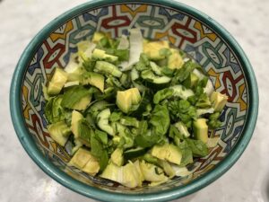 Herbs and Avocado Salad