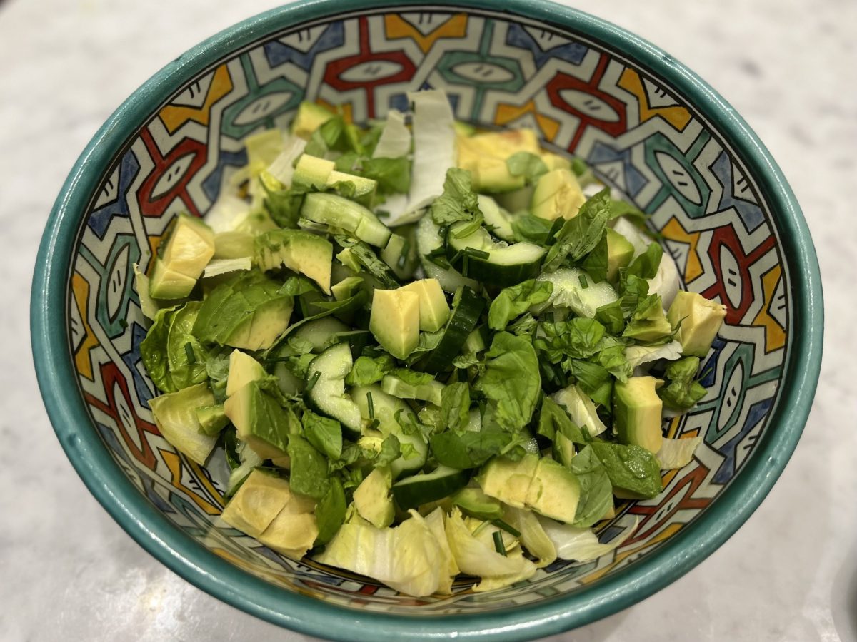 Herbs and Avocado Salad