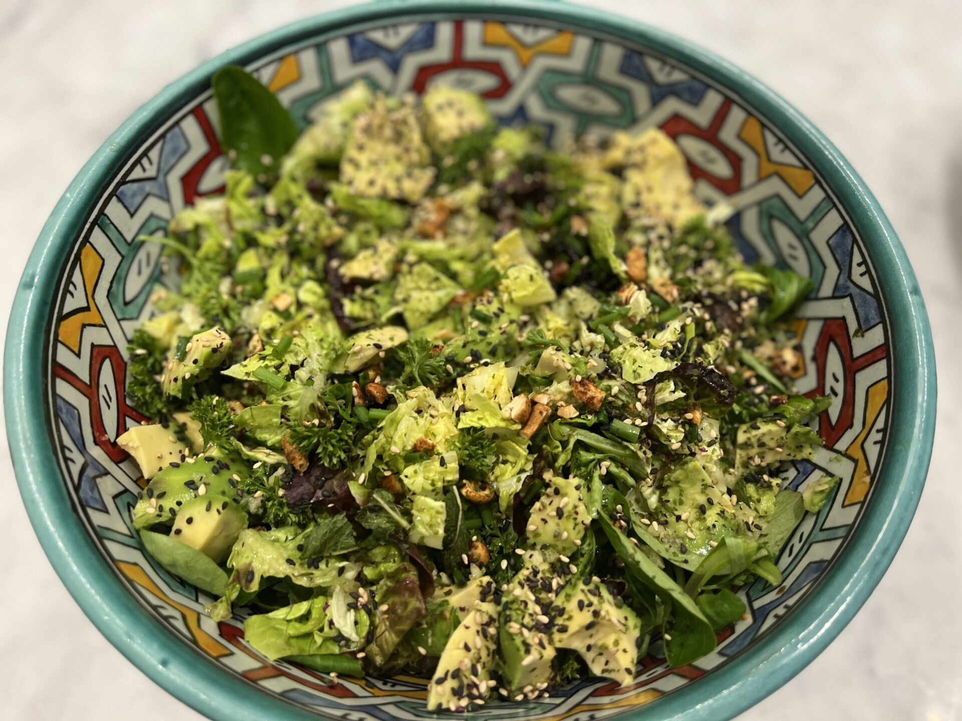 Japanese Greens Salad