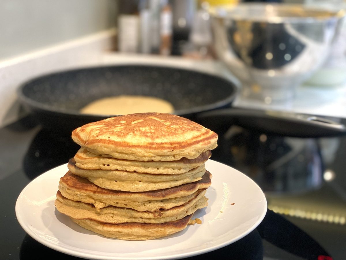 Fluffy Protein Pancakes
