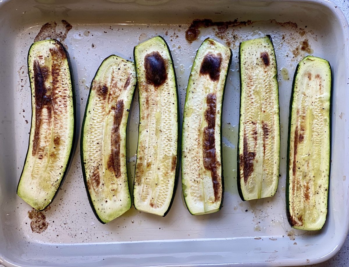 Charred Zucchini