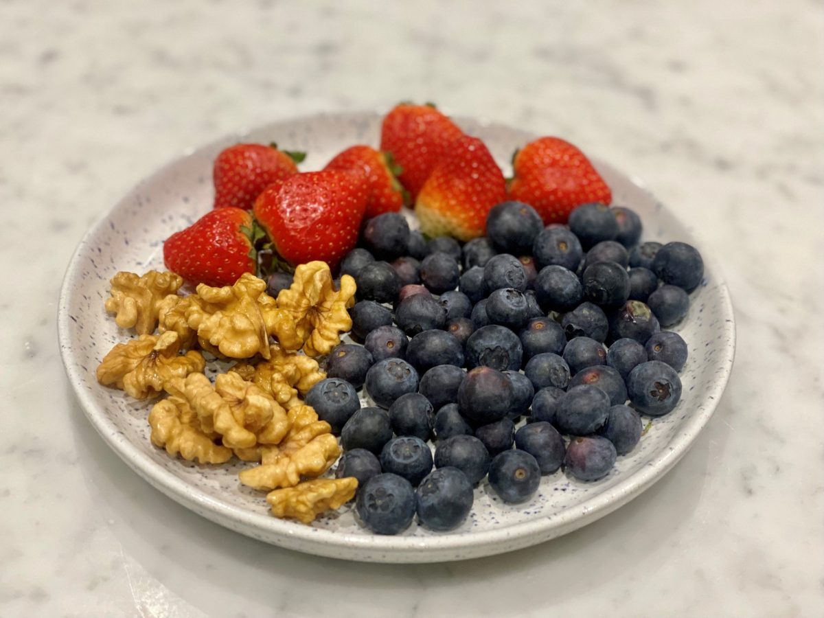 Berries and Nuts Plate