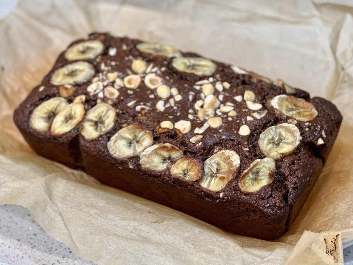 Cocoa Banana Bread