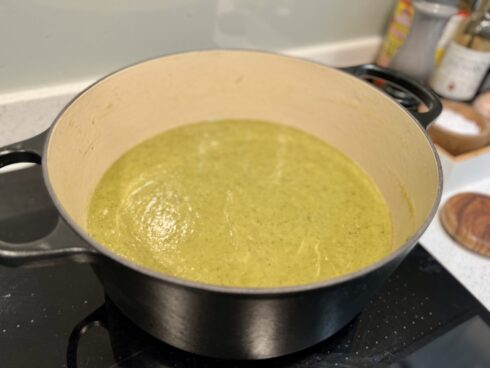 Cabbage and Basil Soup