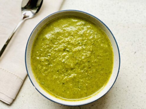 Broccoli and Kale Soup