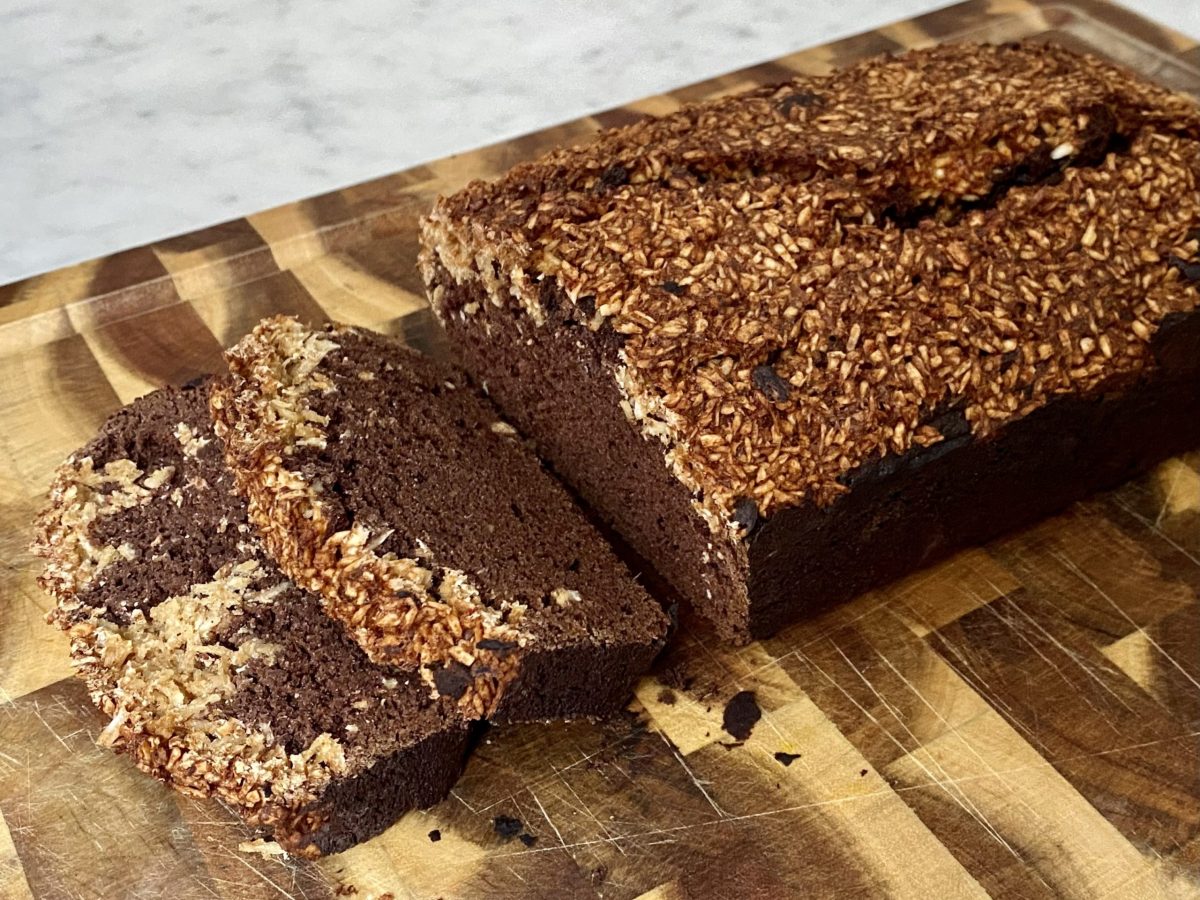 Coconut and Cacao Loaf