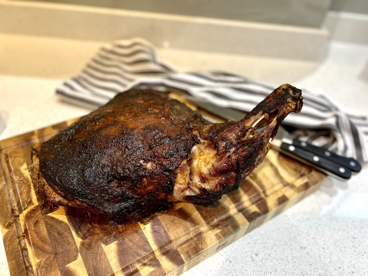 Slow-roasted Middle Eastern Lamb Shoulder