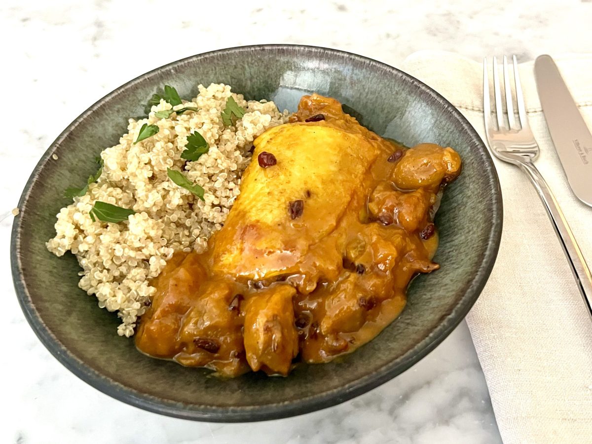 Persian Chicken Stew With Dried Plums