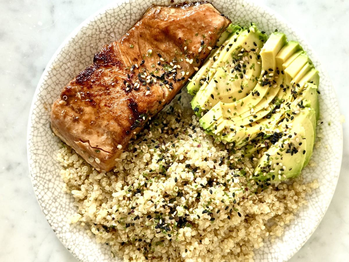 Lazy Teriyaki Salmon