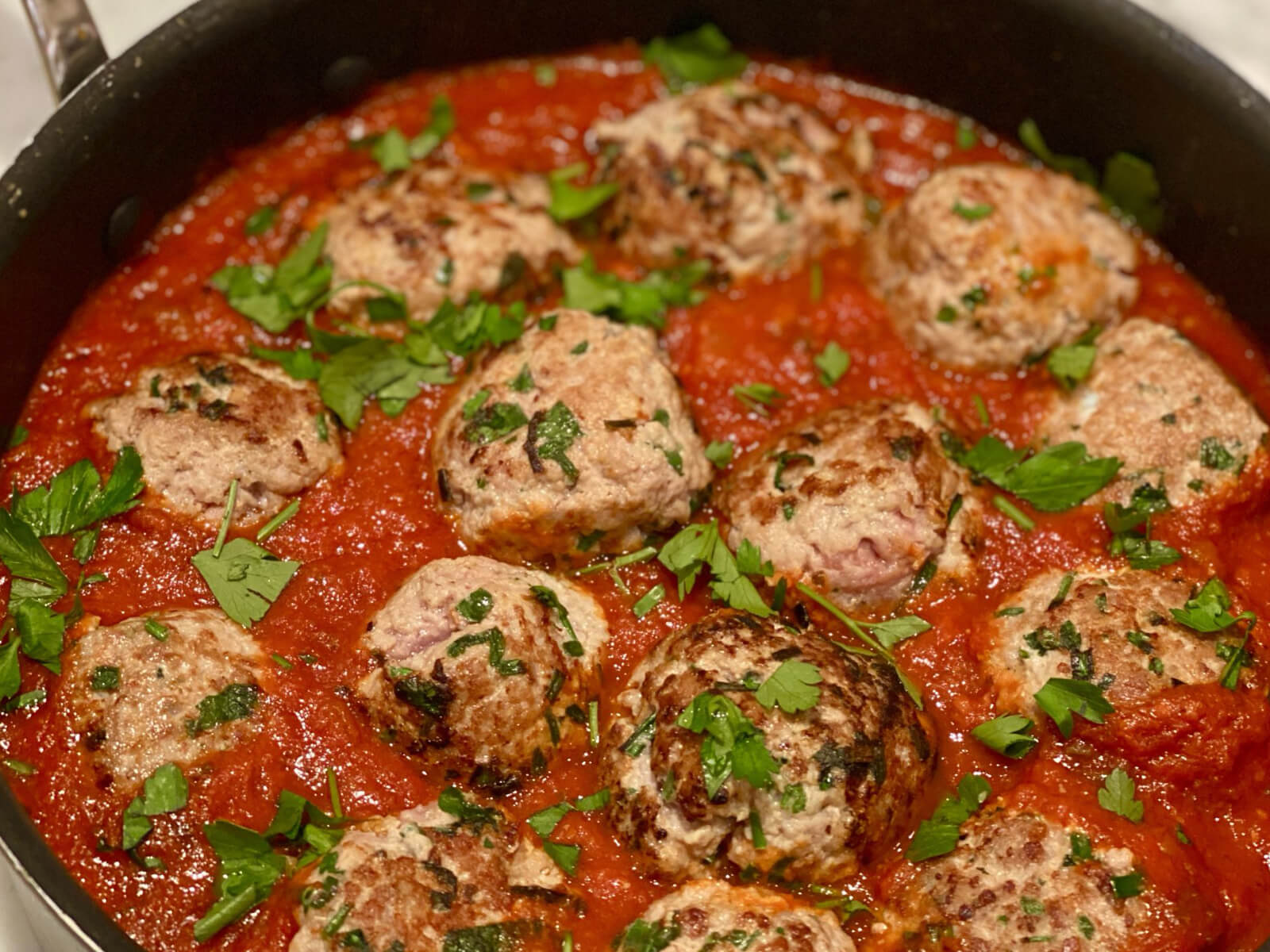 Lean Italian Meatballs