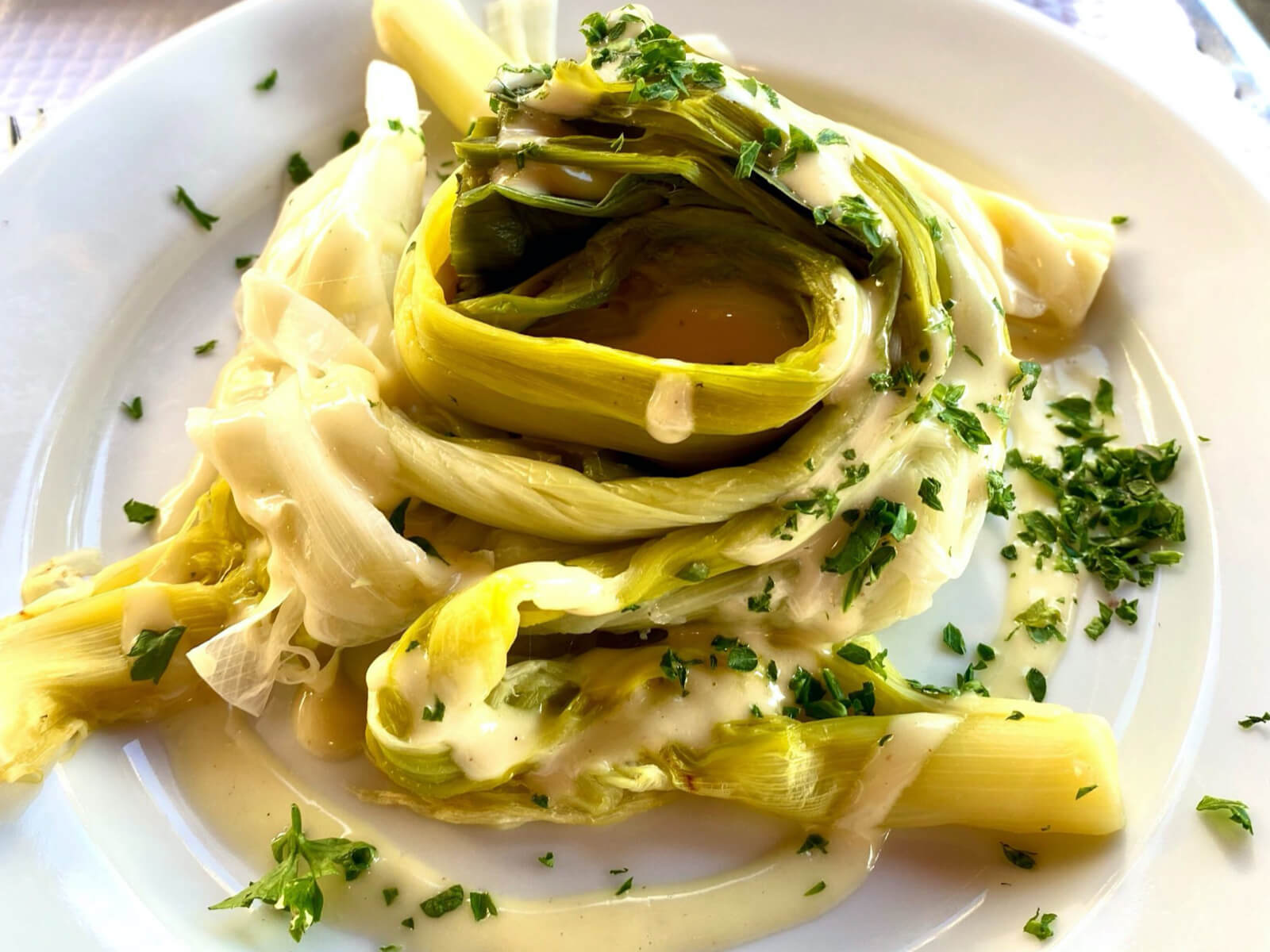 Leeks with Vinaigrette
