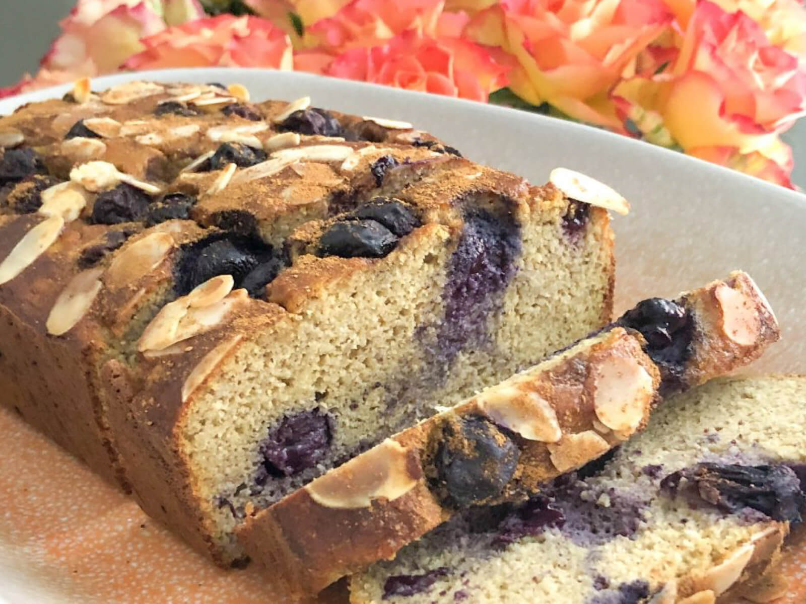 Light Blueberry and Banana Bread