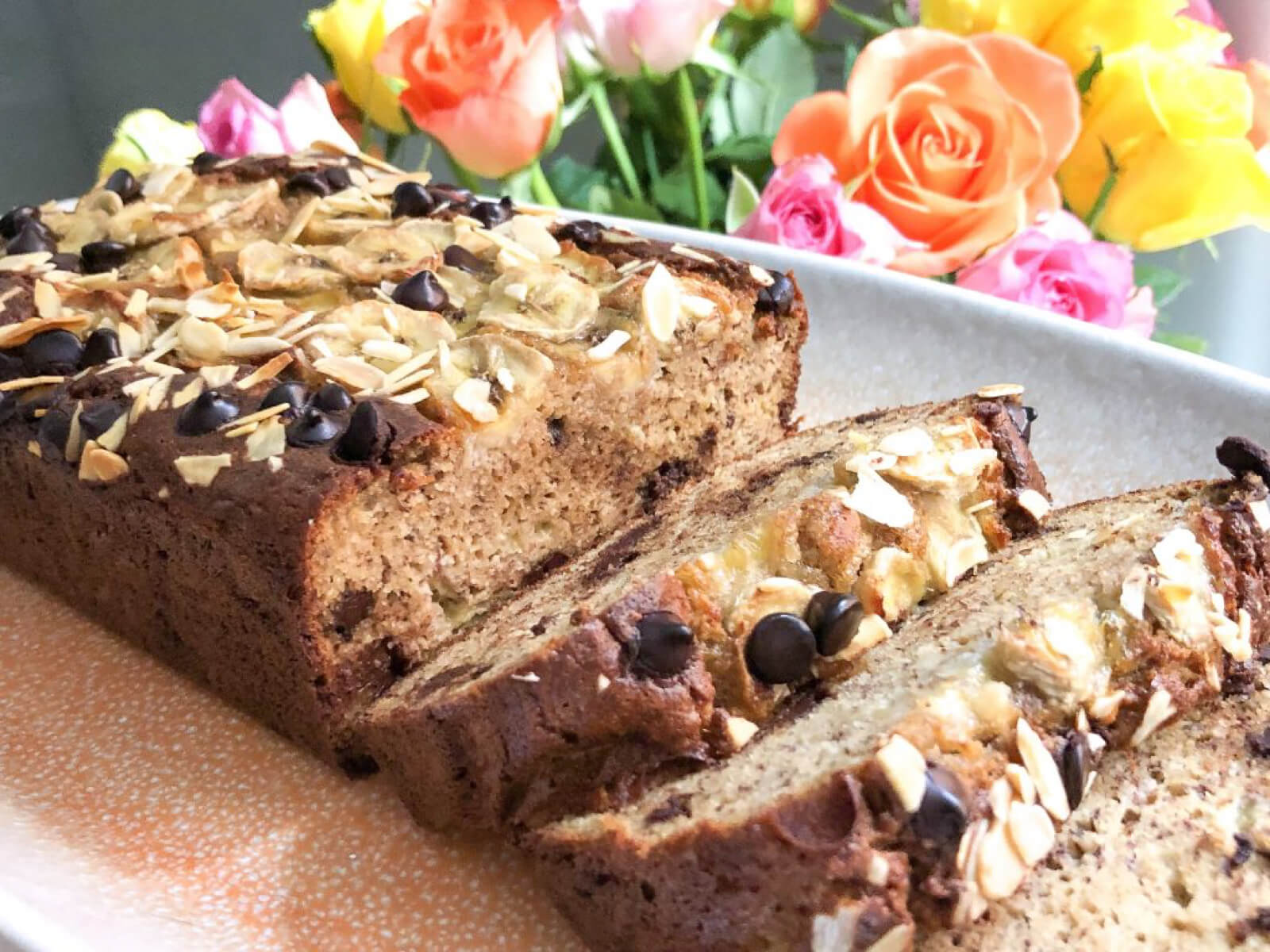 Light Chocolate Chip Banana Bread