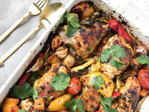 Mediterranean Roast Chicken & Vegetables