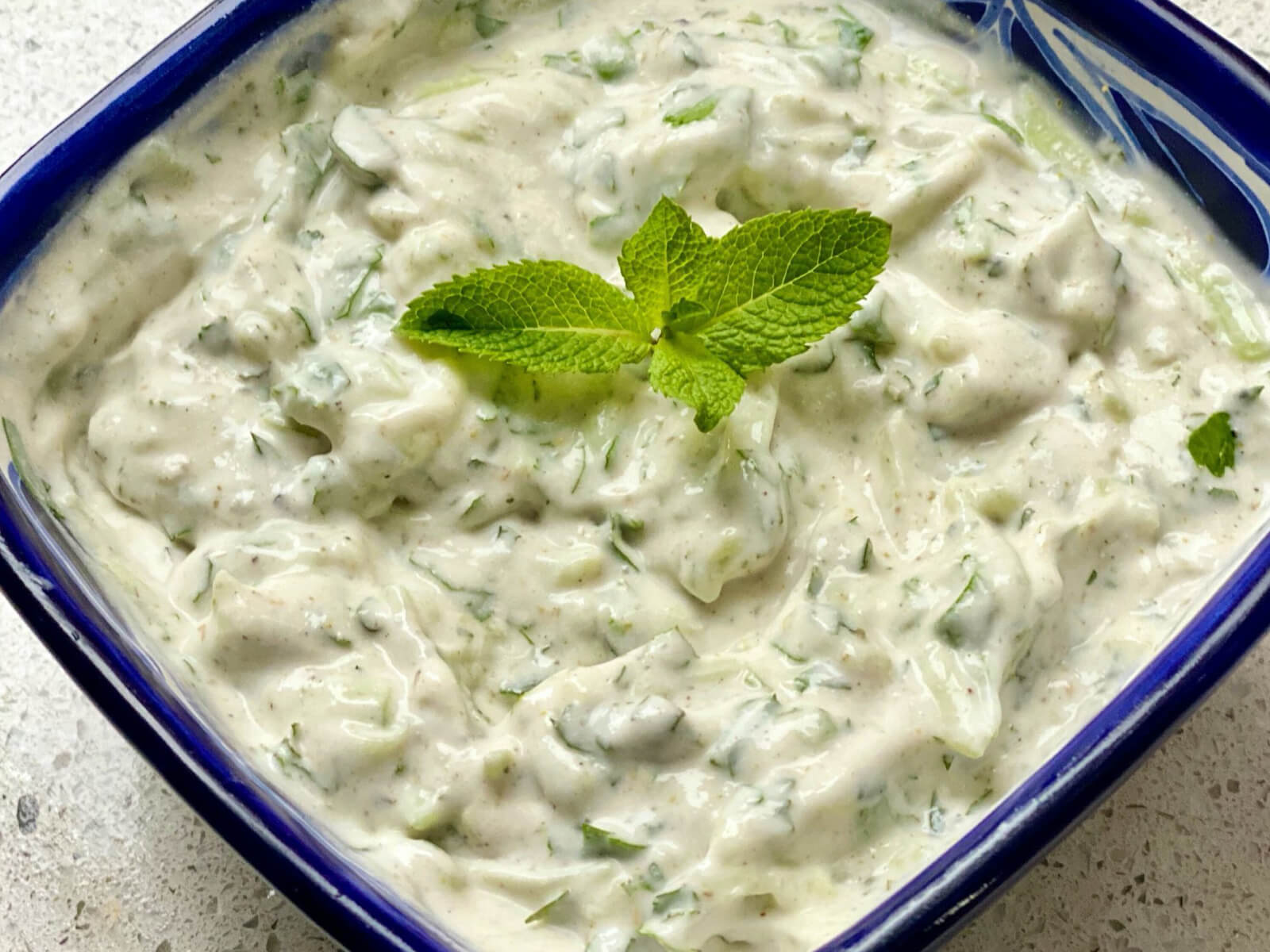 Mint and Cucumber Dairy-free Raita