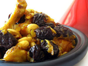 Moroccan Chicken Tagine With Prunes