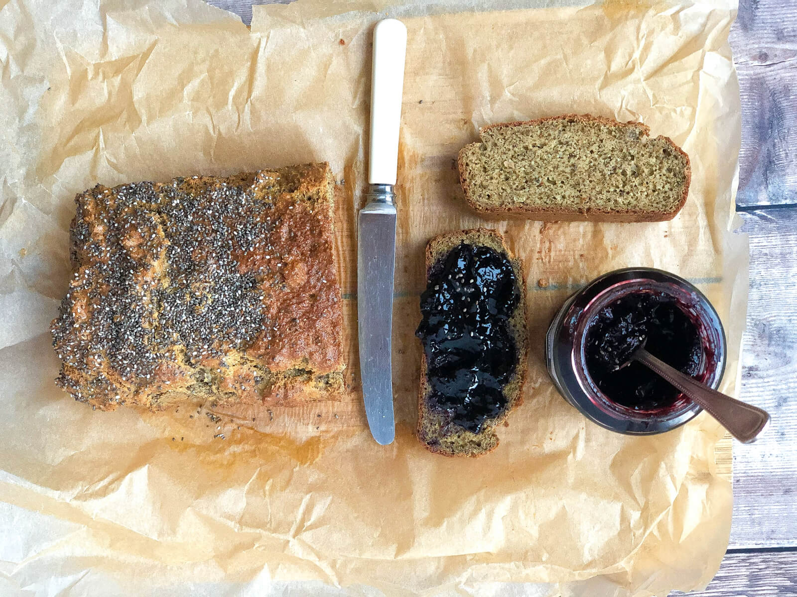 Paleo Chia Seed Bread