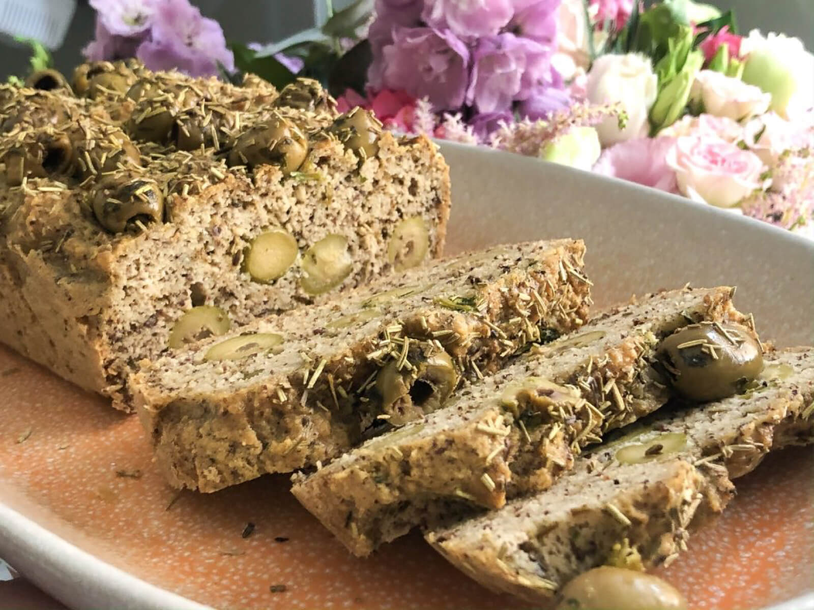 Paleo Olive and Rosemary Bread