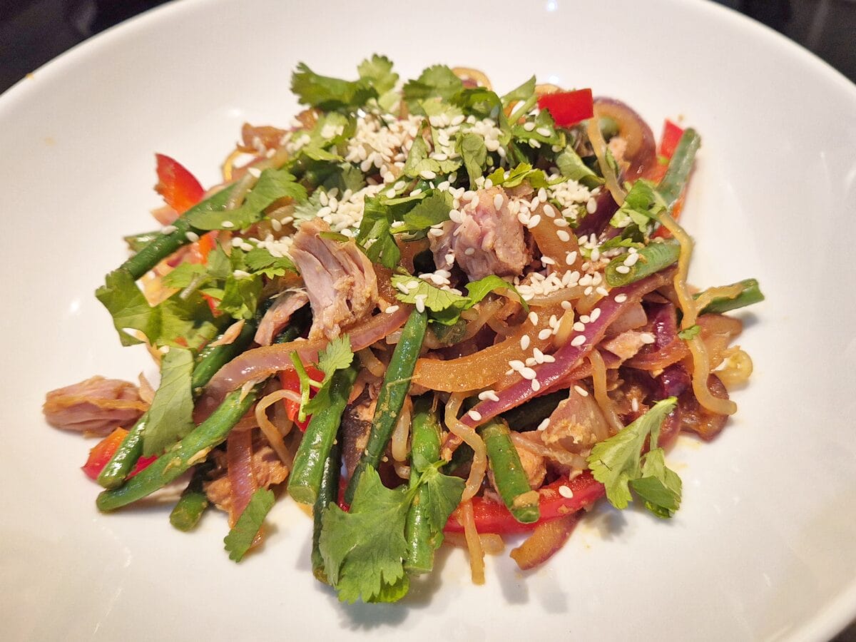 Quick Tuna Stir Fry