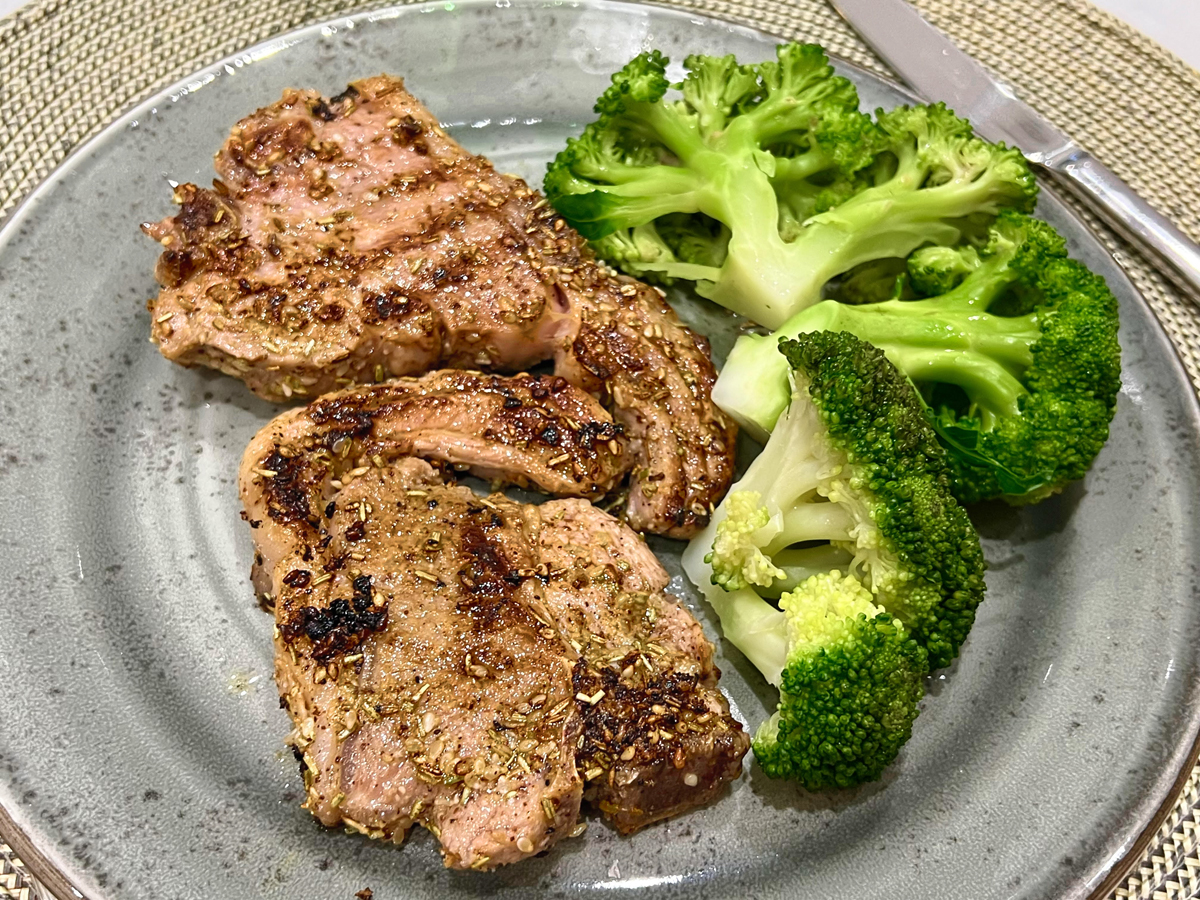 Sesame and Sumac Lamb Chops