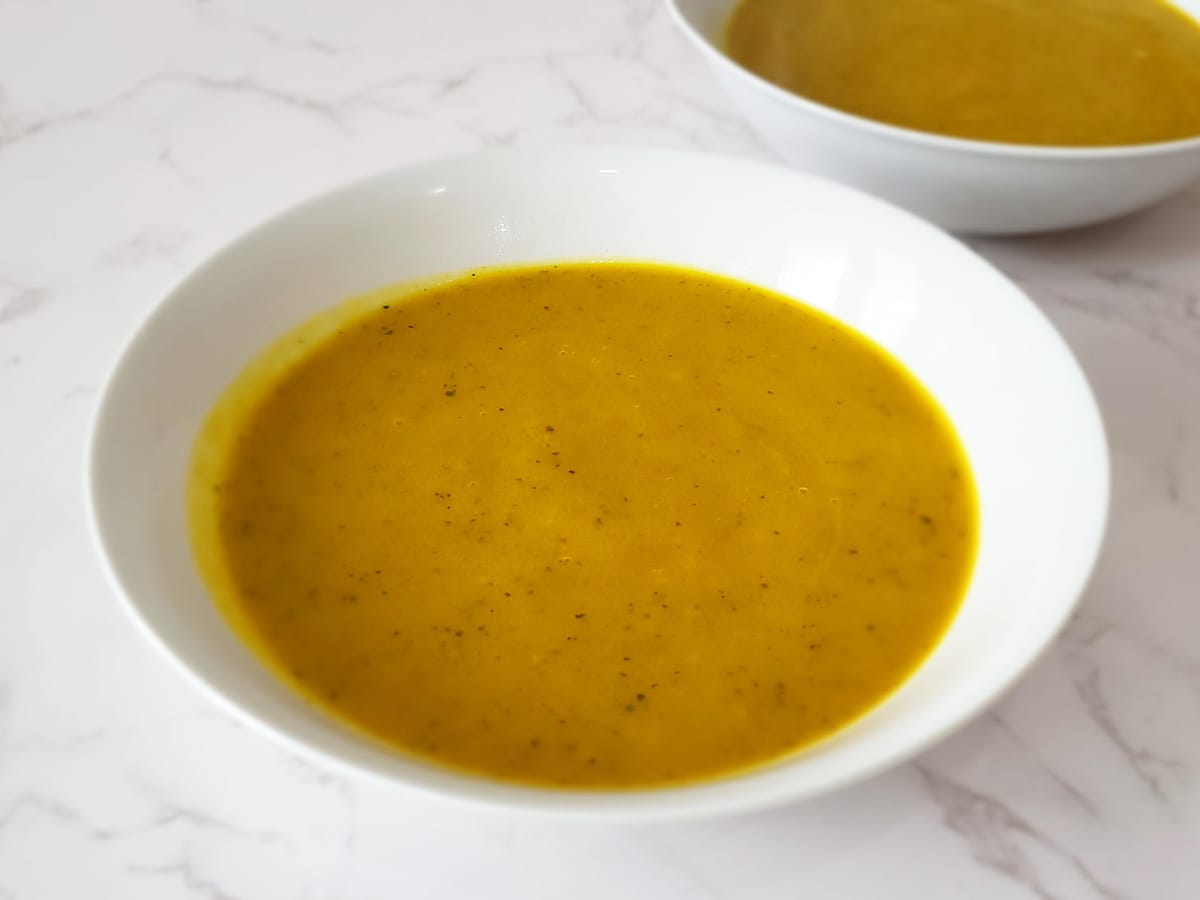 Sweet Potato and Zucchini Soup