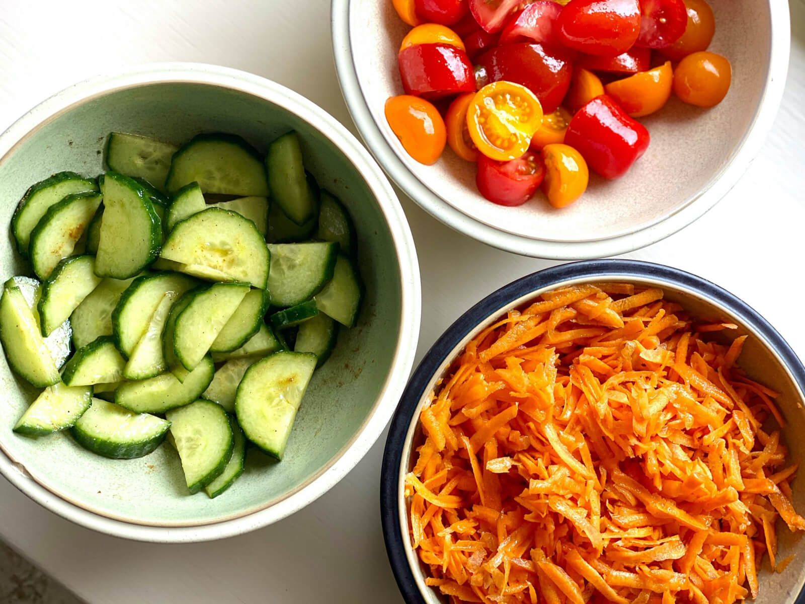 Three Little Summer Salads