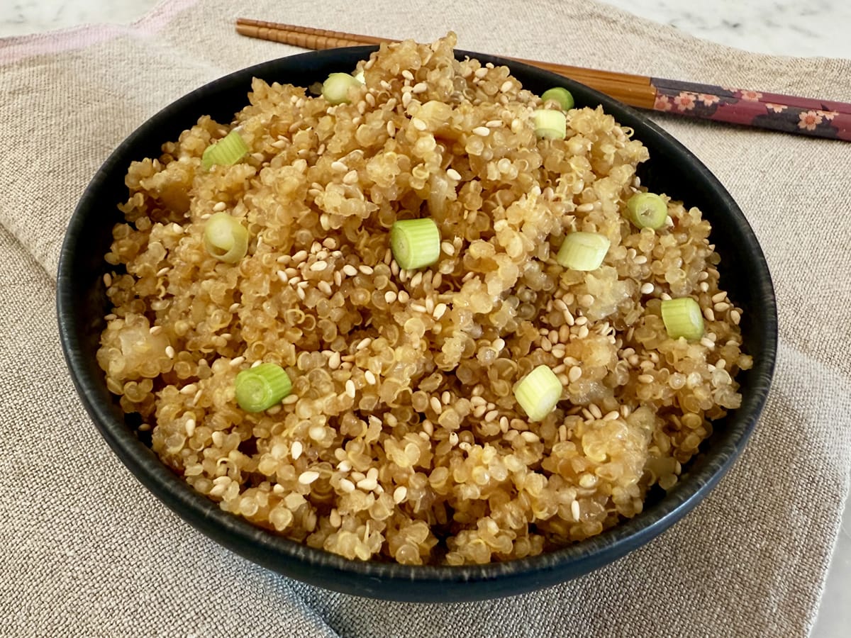 Asian Quinoa Stir Fry