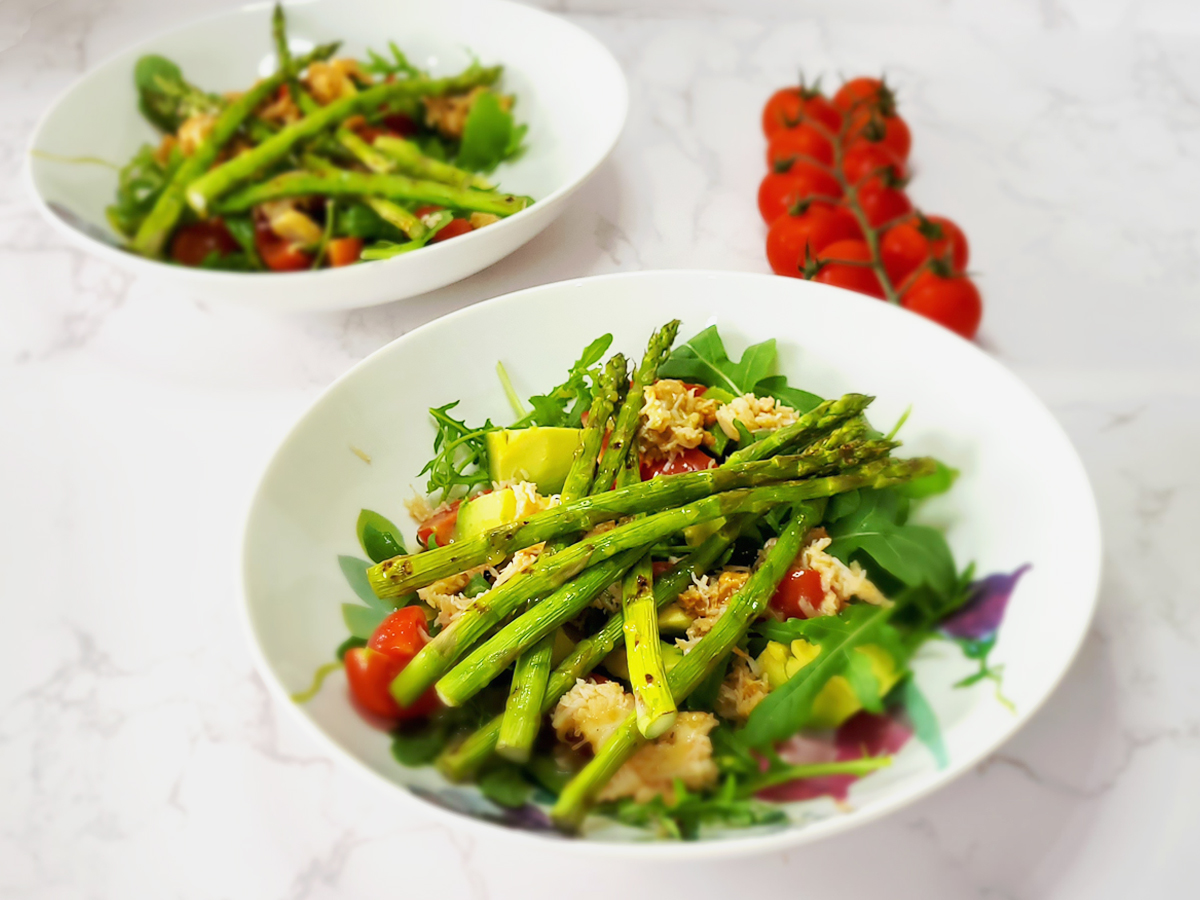 Asparagus and Crab Salad